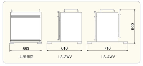 LS-2WV インバーター制御（過負荷保護回路付）　LSシェーカー